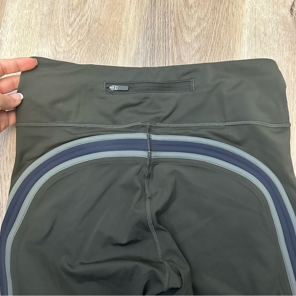 Lululemon Run Crew Tight Olive 28” size 10 - Picture 7 of 10